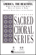 cover America, The Beautiful SATB choral sheet music cover